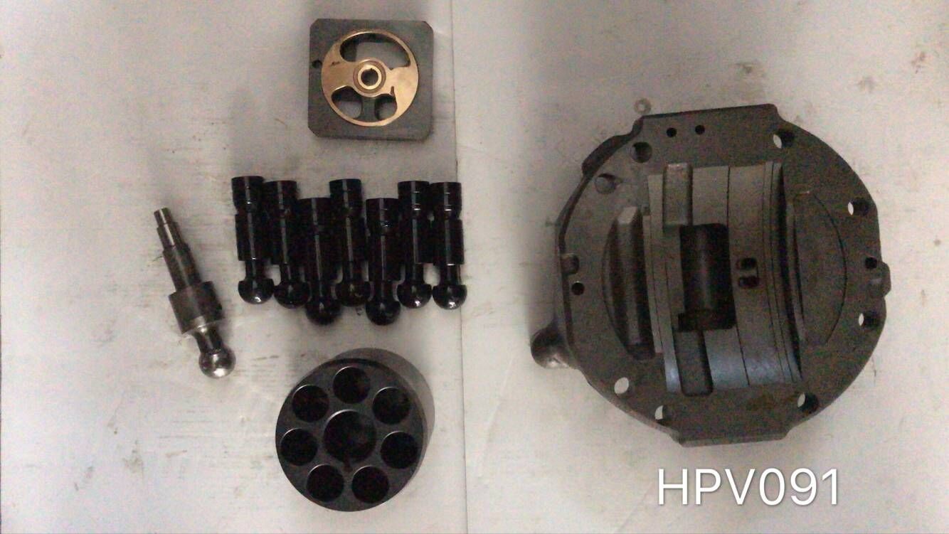 EX200-2 EX200-3 EX120-2 히타치 굴착기 유압 펌프는 맨 위 덮개를 가진 HPV091를 분해합니다